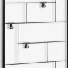 Opslagstavle STOUBY 55x105 sort