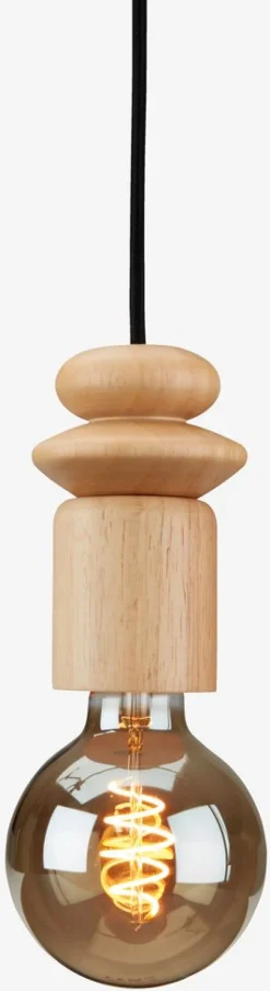 Pendel ASMIND Ø8xH13cm træ