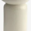 Piedestal LYDUM Ø34 grå/beige fiberstone
