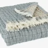 Plaid ENE 130x170 blå/beige