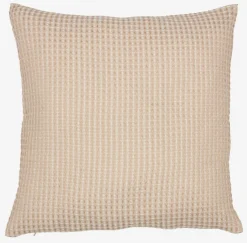 Pyntepudebetræk KORNBLOMST 40x40 beige