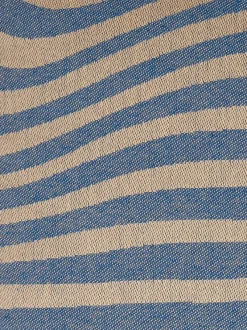 Pyntepude SYLARVE 45x45 blå/beige