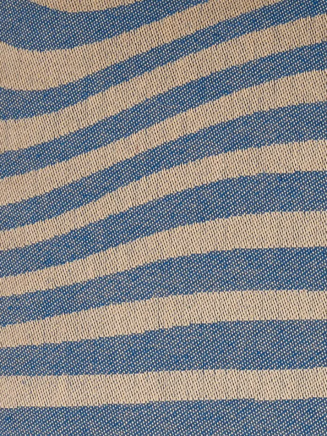 Pyntepude SYLARVE 45x45 blå/beige