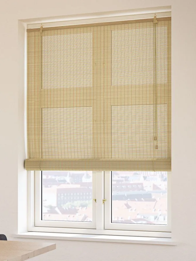 Rullegardin bambus BYRE 80x160cm natur