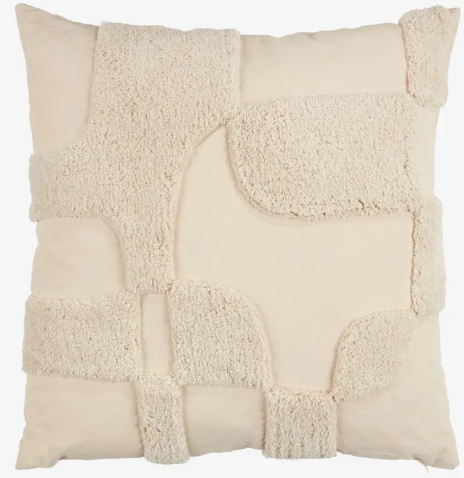 Rygpude BAKKEMYNTE 60x60 beige