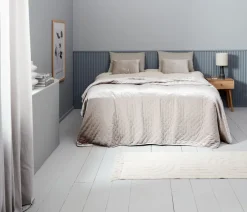 Rygpude LILJE 50x70 beige