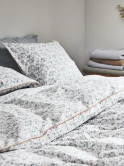 Sengetøj INGA percale 140x200 grå
