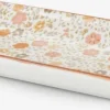 Serveringsfad VETLE B11xL25cm m/blomster