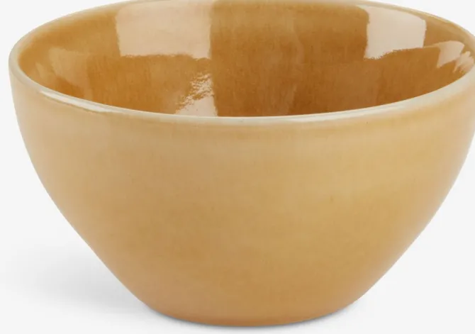 Skål KLAUDI Ø12xH6cm gul