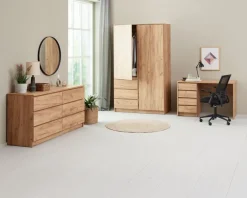 Skrivebordsstol ASPERUP sort mesh/sort stof