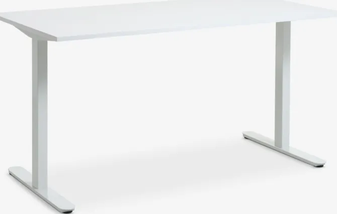 Skrivebord STAUNING 80x160 hvid