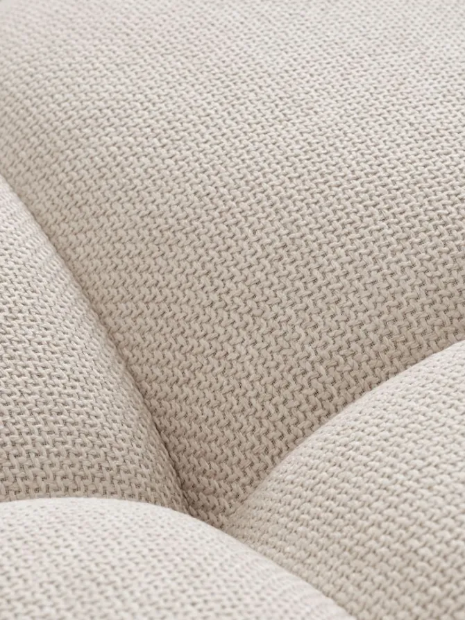 Sofa ALLESE chaiselong venstrevendt beige stof