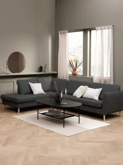 Sofabord HINNERUP 75x120 sort