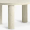 Sofabord LUNDEBORG 68x85 marmorfarve
