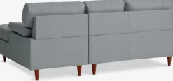 Sofa GEDVED chaiselong lysegrå