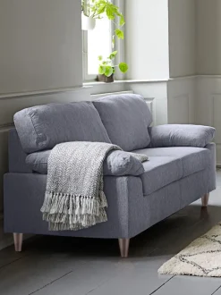 Sofa GEDVED 2-pers. lysegrå
