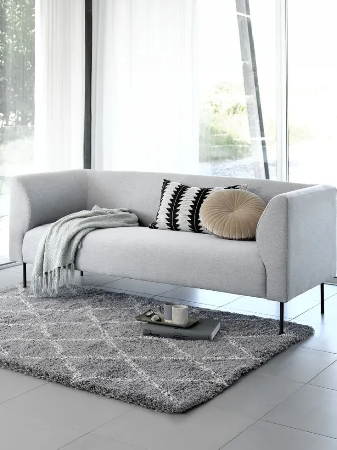 Sofa KARE 3-pers. lysegrå