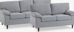 Sofasæt GEDVED 3+2-pers. lysegrå