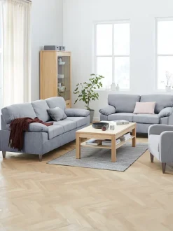 Sofasæt GEDVED 3+2-pers. lysegrå