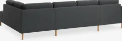 Sofa SVALBARD hjørne højre mørkegrå