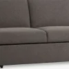 Sovesofa LYSTRUP 2-pers. mørkegråt stof
