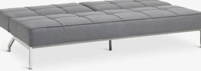 Sovesofa OREVAD mørkegråt stof
