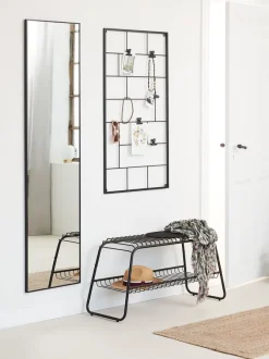 Spejl ILBJERG 40x160 sort