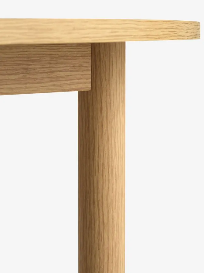 Spisebord ALSTED Ø120 egefarve