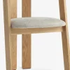 Spisebordsstol BOVRUP eg/beige stof