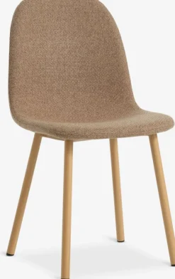 Spisebordsstol EJSTRUP mørk sand/egefarve