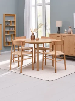 Spisebordsstol ISLEV eg/natur