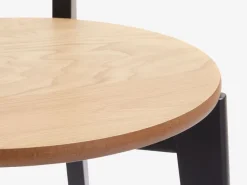 Spisebordsstol JEGIND eg/sort