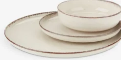 Tallerken FERDUS Ø27cm stentøj beige