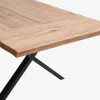 Tillægsplade ROSKILDE/ROSLEV 95x50 eg natur