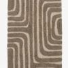 Tæppe BERGASTER 65x200 brun/beige