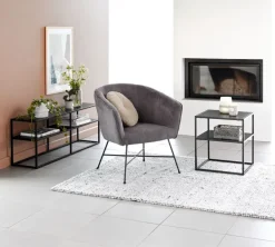 TV-bord VIRUM sort