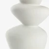 Vase BENNY B11xL16xH25cm hvid
