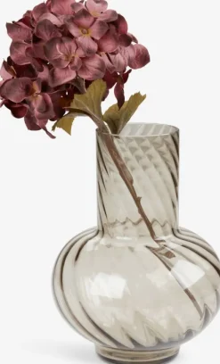 Vase VILLY Ø17xH23cm grå