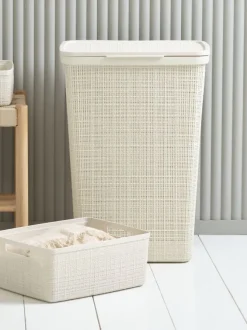 Vasketøjskurv JUTE B42xL34xH60cm 58L