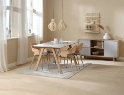 Væghylde KETTINGE 6 hylder natur