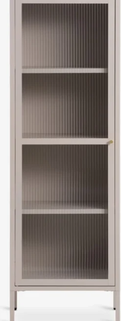 Vitrine HOPTRUP 1 låge beige